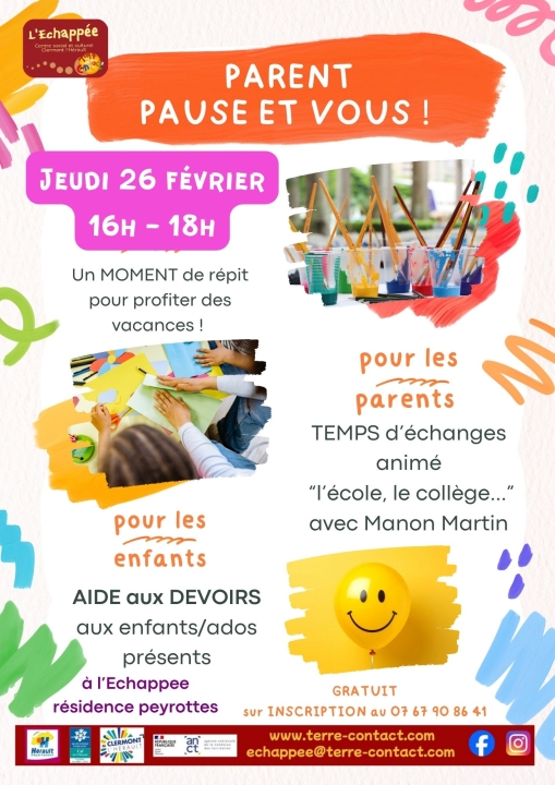 Image PARENT, PAUSE ET VOUS !