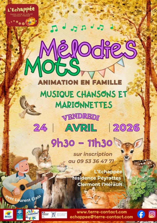 Image MÉLODIES MOTS / ASSOCIATION TERRE-CONTACT
