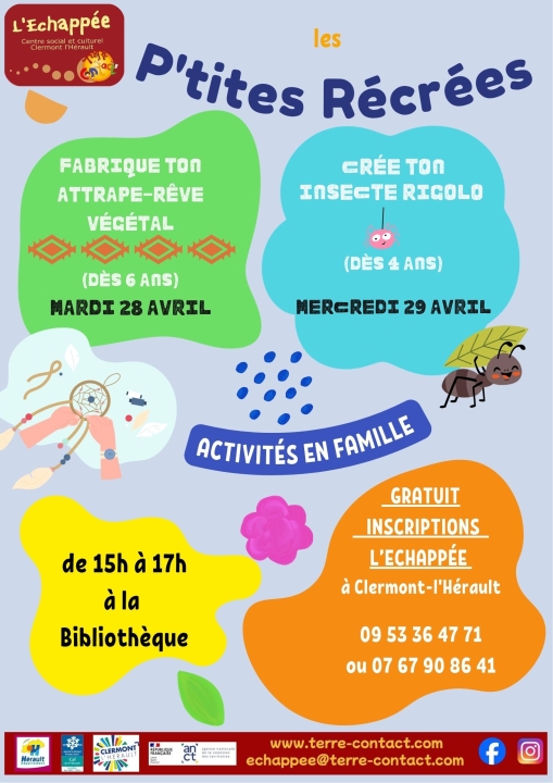 Image LES P'TITES RÉCRÉES