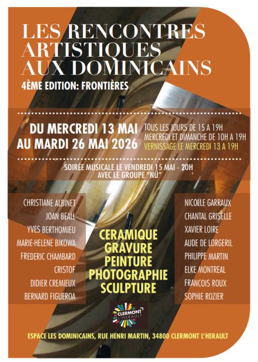Image EXPOSITION - LES RENCONTRES ARTISTIQUES AUX DOMINICAINS