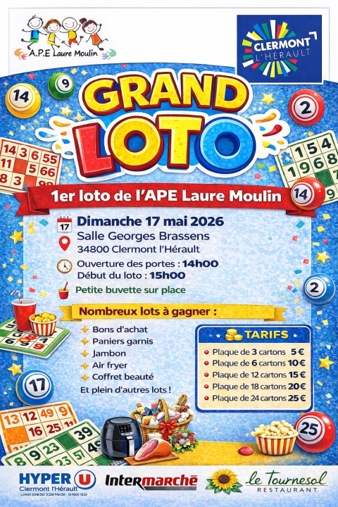 Image GRAND LOTO - APE LAURE MOULIN