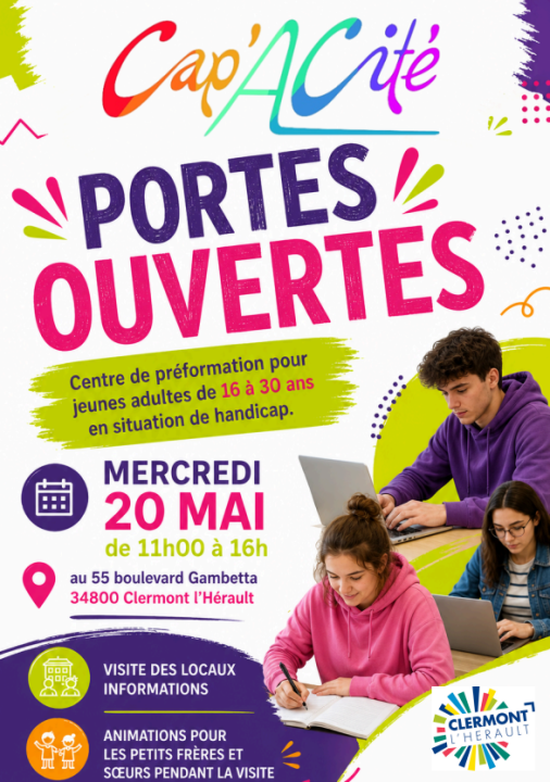 Image PORTES OUVERTES CAP'ACITÉ