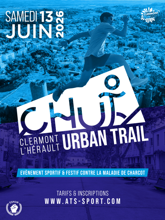Image CHUT 2026 - CLERMONT L'HÉRAULT URBAN TRAIL