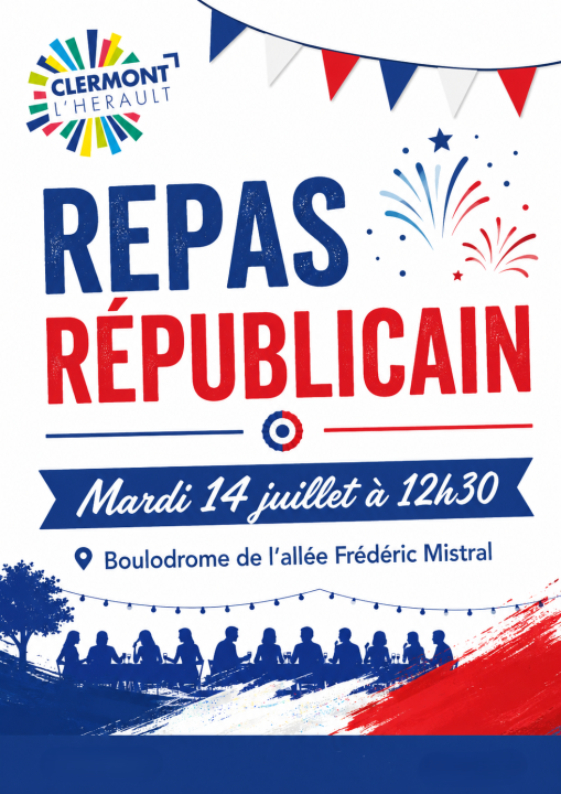Image REPAS RÉPUBLICAIN DU 14 JUILLET 2026