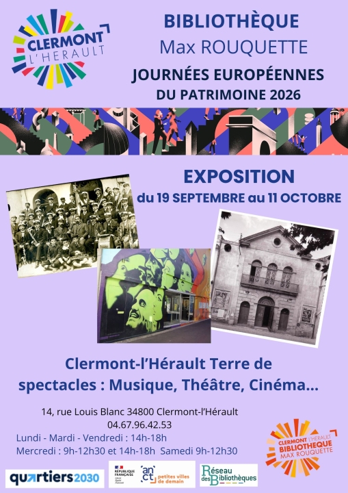 Image EXPOSITION CLERMONT L'HÉRAULT TERRE DE SPECTACLES.....