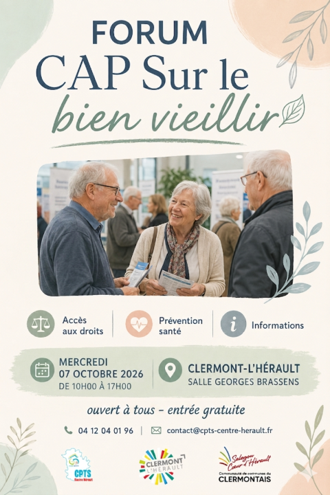 Image FORUM - CAP SUR LE BIEN VIEILLIR