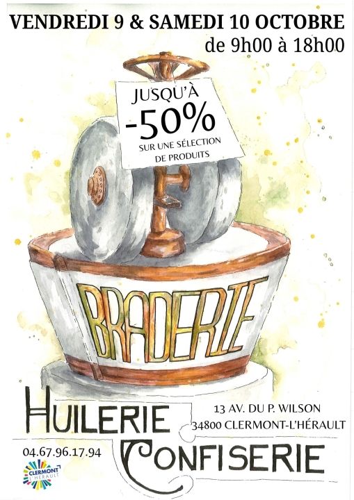 Image BRADERIE DE L'HUILERIE CONFISERIE