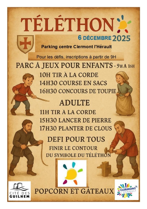 Image TÉLÉTHON 2025 | PARC À JEUX POUR ENFANTS