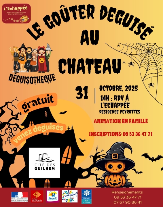 Image LE GOUTER DÉGUISÉ AU CHATEAU