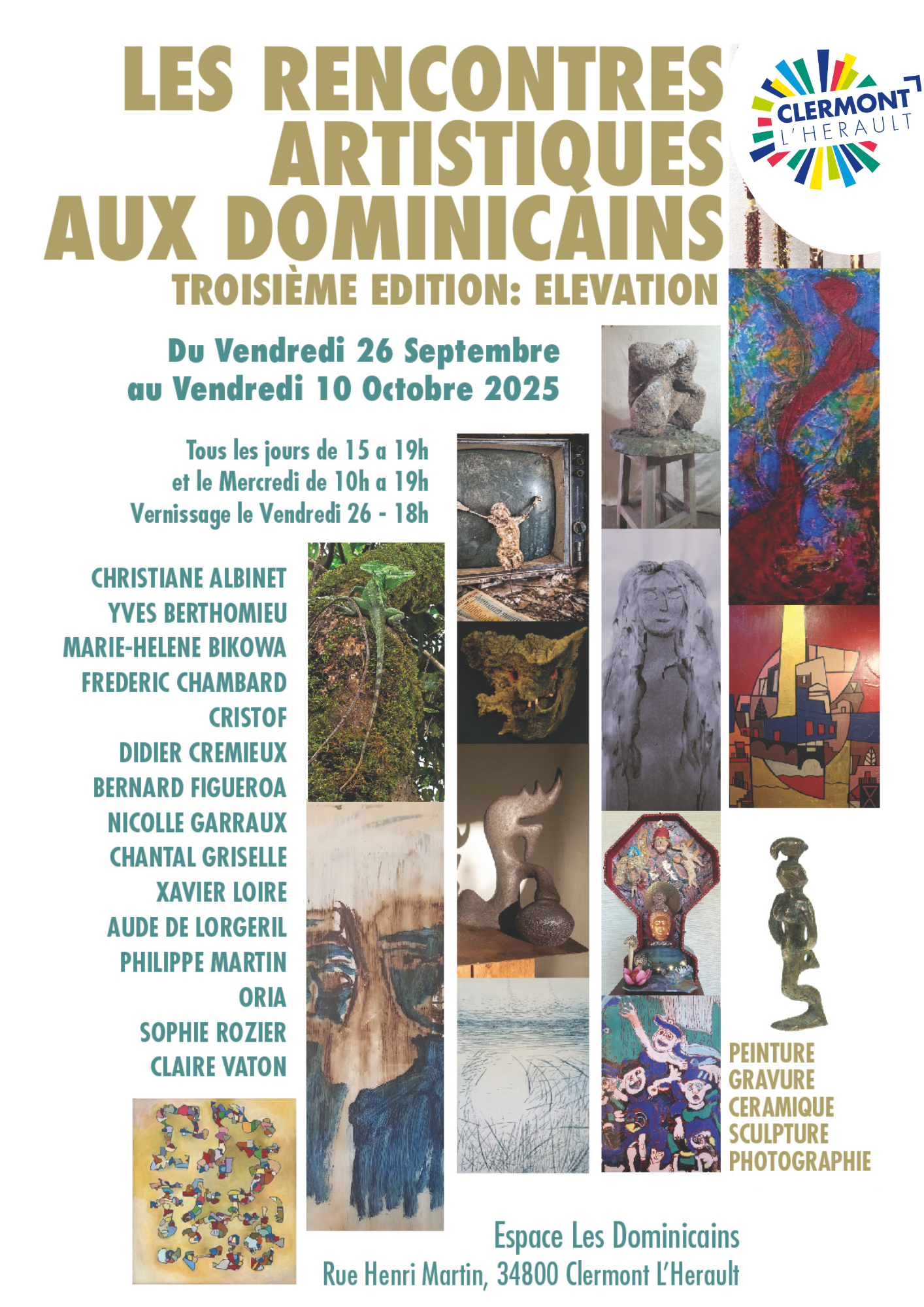 Image LES RENCONTRES ARTISTIQUES AUX DOMINICAINS