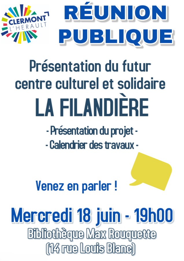 Image RÉUNION PUBLIQUE 