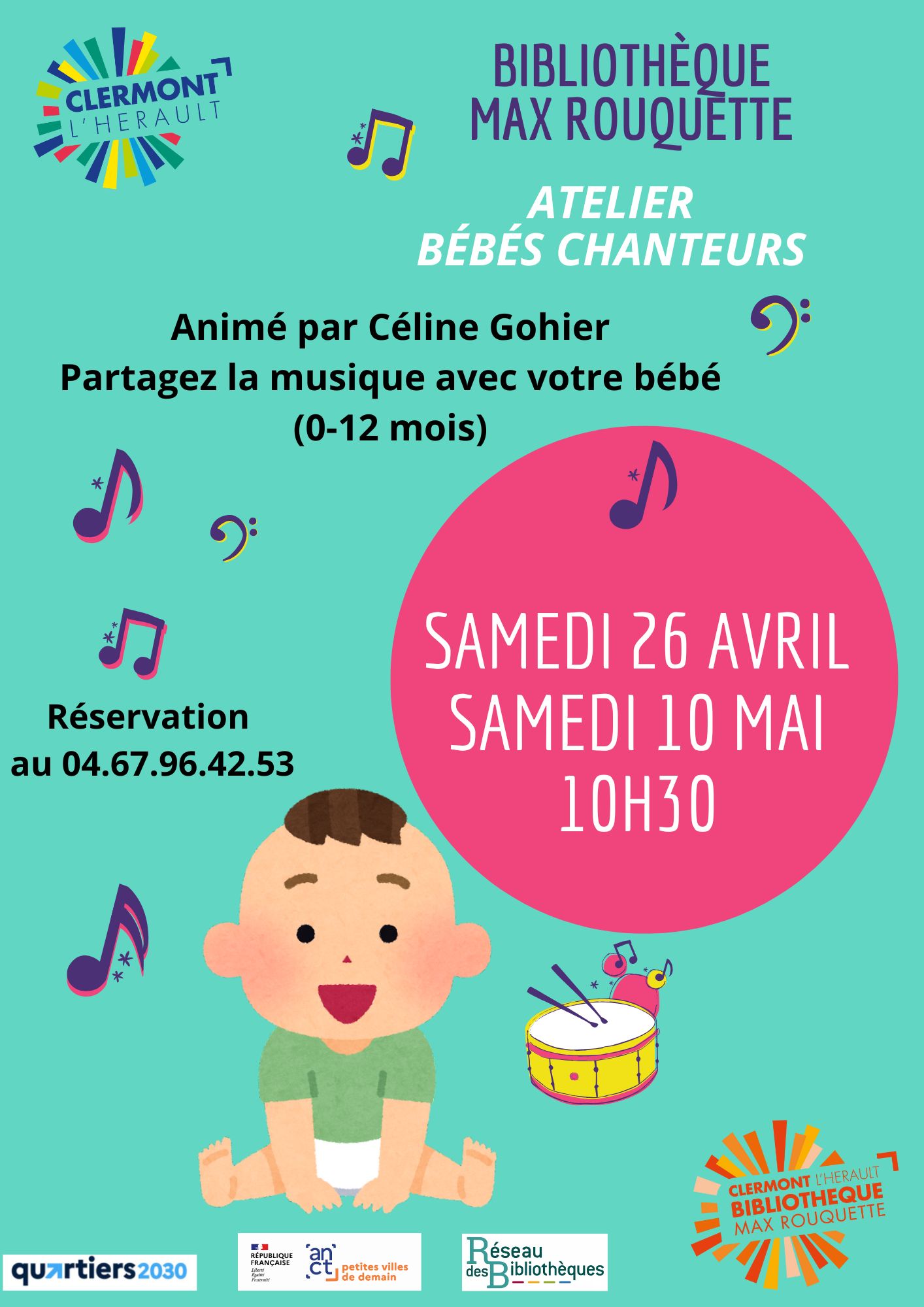 Image ATELIER BÉBÉS CHANTEURS