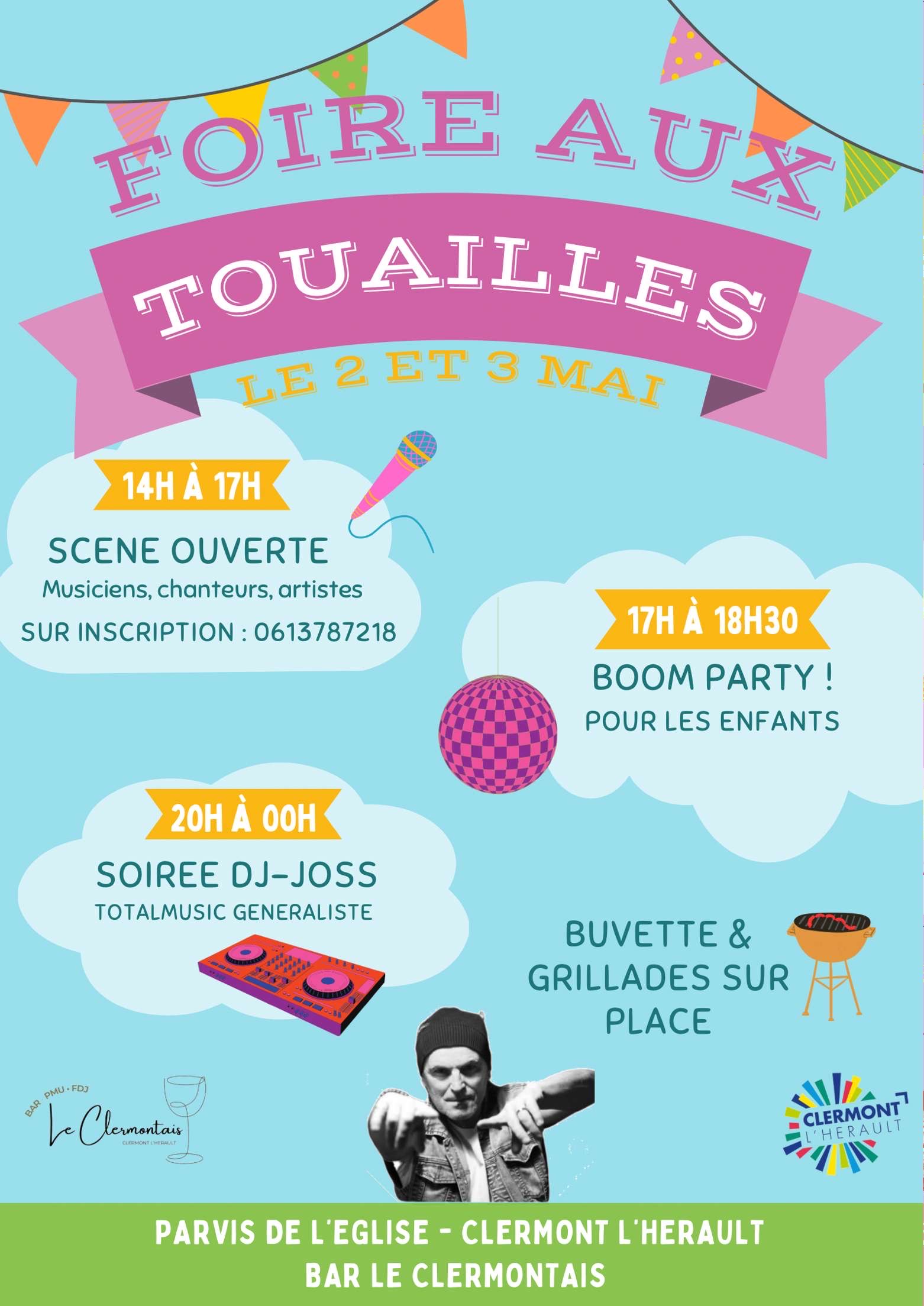 Image ANIMATIONS BAR LE CLERMONTAIS / FOIRE AUX TOUAILLES