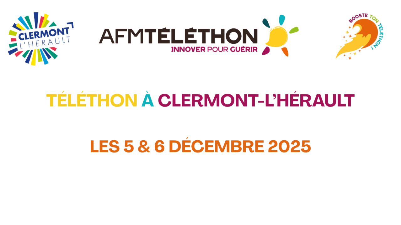 Image TÉLÉTHON 2025 | PROGRAMME DES 5 ET 6 DÉCEMBRE 